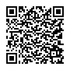 QR kód a telefonszámhoz +19102925748