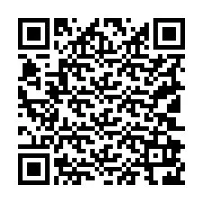 QR kód a telefonszámhoz +19102926070