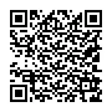 Código QR para número de telefone +19102926413