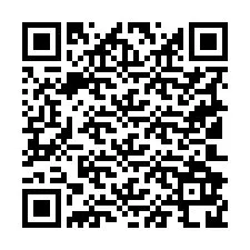 Codice QR per il numero di telefono +19102928346
