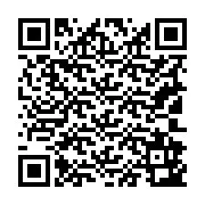 QR-koodi puhelinnumerolle +19102943505