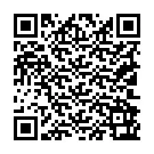 Codice QR per il numero di telefono +19102963619