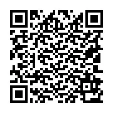 Código QR para número de teléfono +19102972543