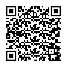 Código QR para número de telefone +19102981512