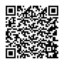 QR код за телефонен номер +19102981514