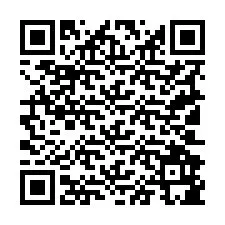 Código QR para número de teléfono +19102985794