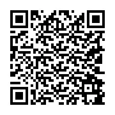 Código QR para número de teléfono +19102985796