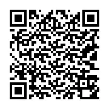 Código QR para número de telefone +19103150835