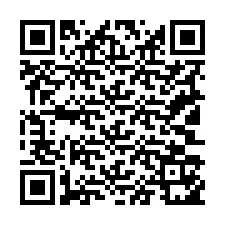 Código QR para número de telefone +19103151331