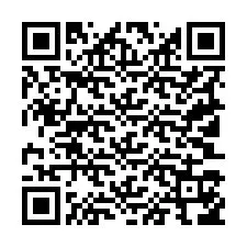 QR Code pour le numéro de téléphone +19103156038