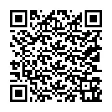 Codice QR per il numero di telefono +19103161069