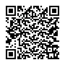 Codice QR per il numero di telefono +19103161927