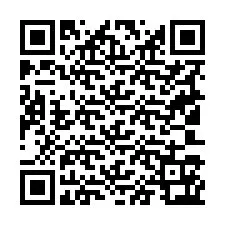 Código QR para número de telefone +19103163002