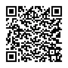 Código QR para número de telefone +19103165630