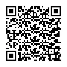 Código QR para número de teléfono +19103167188