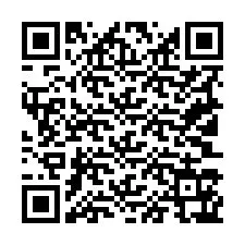 Codice QR per il numero di telefono +19103167439