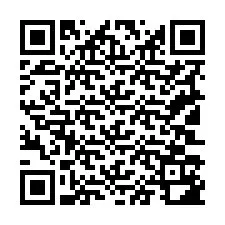 Código QR para número de telefone +19103182371