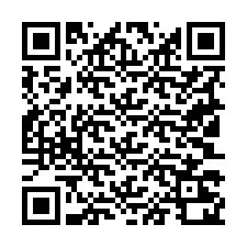 Código QR para número de teléfono +19103220136