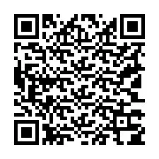 Código QR para número de teléfono +19103304020