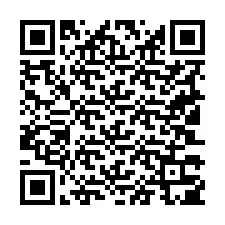 Código QR para número de teléfono +19103305076