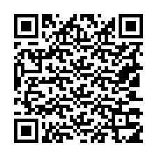 Código QR para número de telefone +19103315087