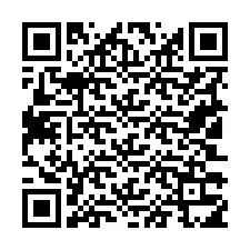 QR-koodi puhelinnumerolle +19103315267