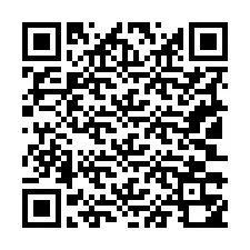 Código QR para número de telefone +19103350335