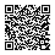 QR kód a telefonszámhoz +19103350649