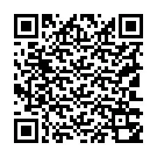 Código QR para número de teléfono +19103350650