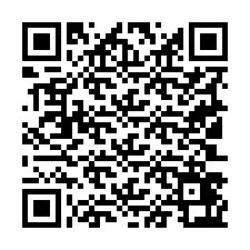 QR код за телефонен номер +19103463666