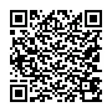 電話番号のQRコード +19103470177