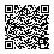 Código QR para número de telefone +19103470364