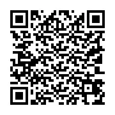 QR-code voor telefoonnummer +19103474408