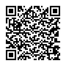 QR kód a telefonszámhoz +19103475152