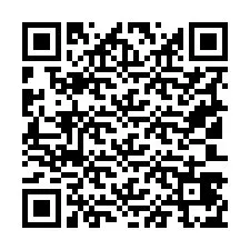 QR Code pour le numéro de téléphone +19103475803