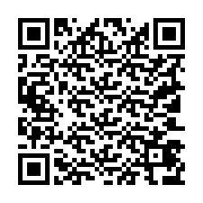 QR kód a telefonszámhoz +19103476188