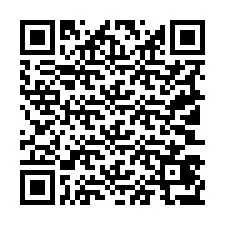 QR kód a telefonszámhoz +19103477138