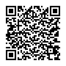 QR Code pour le numéro de téléphone +19103478484