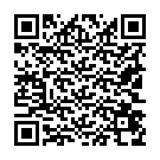 QR Code pour le numéro de téléphone +19103478727