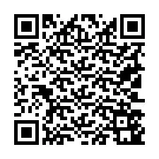 Código QR para número de telefone +19103541693