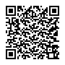 QR-koodi puhelinnumerolle +19103560834