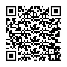 QR Code pour le numéro de téléphone +19103561734