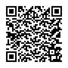 Código QR para número de teléfono +19103563561