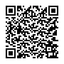 Codice QR per il numero di telefono +19103563784