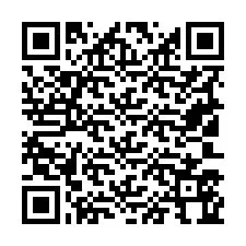 Codice QR per il numero di telefono +19103564107