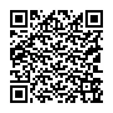 QR kód a telefonszámhoz +19103565250