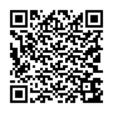 QR-код для номера телефона +19103643132