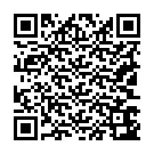 Código QR para número de telefone +19103643135