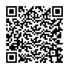 Código QR para número de teléfono +19103644292