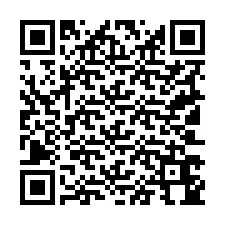 Código QR para número de telefone +19103644294